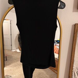 Black Sleeveless Top